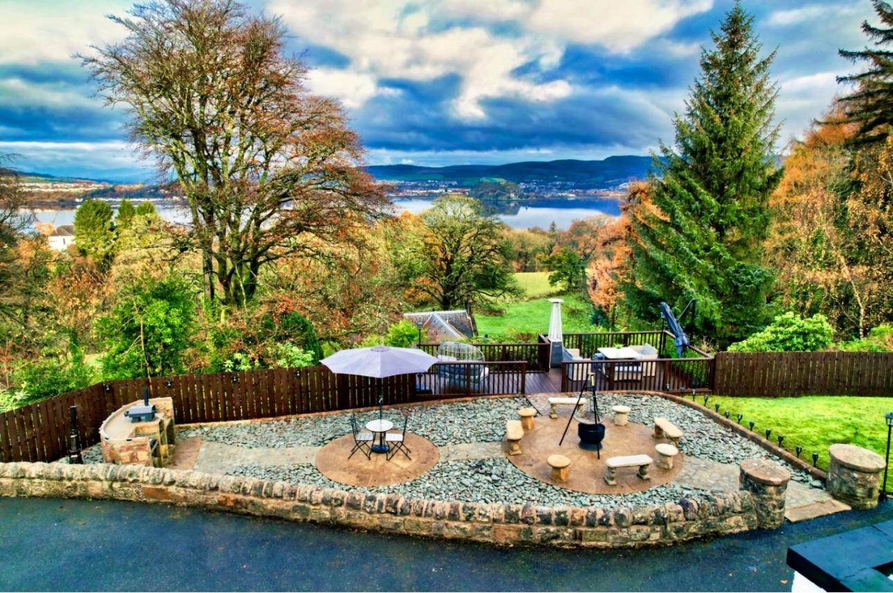 Gleddoch Coach House Villa Langbank Exterior photo
